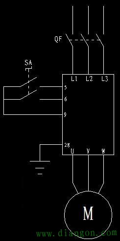 西门子变频器正反转控制接线与参数设置